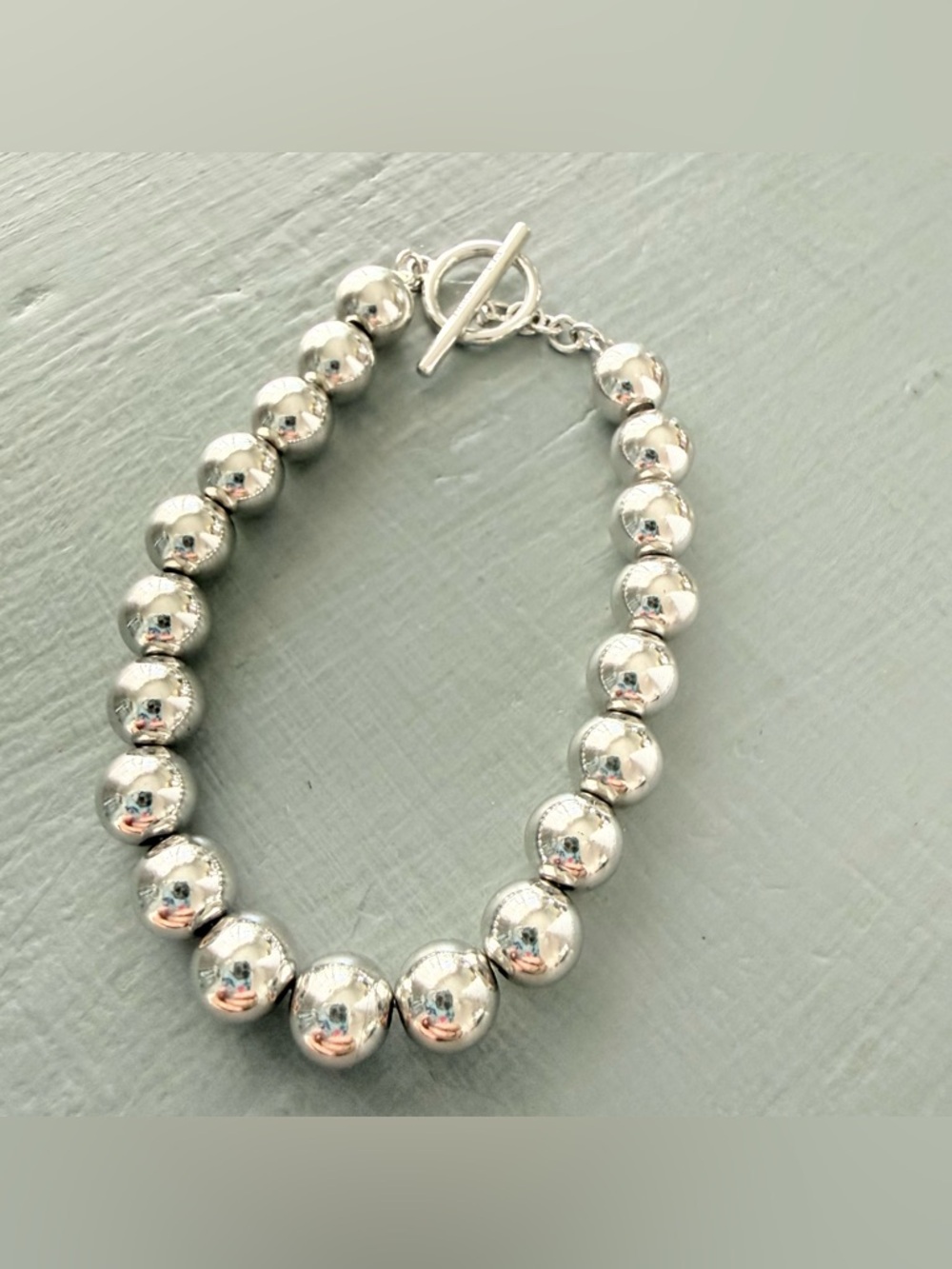 PAJ 925 Sterling Silver Ball Bead Bracelet